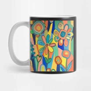 Sunburst florals Mug